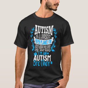 T-shirt Autisme Frère Amour Citations Inspirantes Autisme 