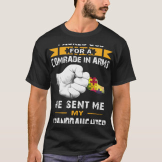 T-shirt Autisme Grand-Fille Sensibilisation sur l'autisme