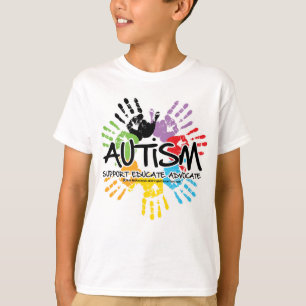 T-shirt Autisme Handprint