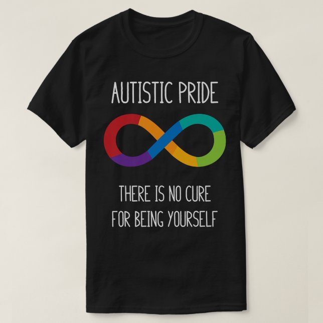 T-shirt Autisme Infinité Symbole Neurodiversité T (Design devant)