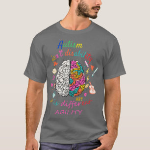 T-shirt autisme isnx27t un handicap itx27s un abi différen