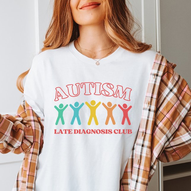 T-shirt Autisme Late Diagnostics Club, Funny Neurodiversit (Créateur téléchargé)