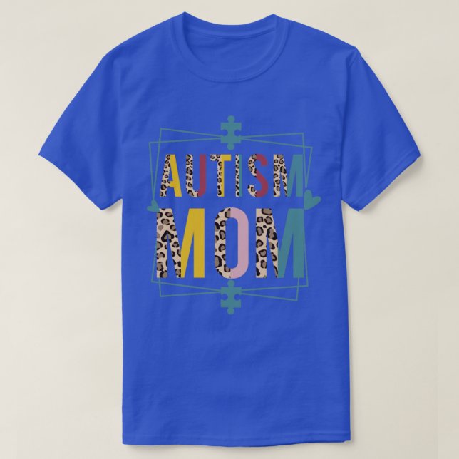 T-shirt Autisme Maman2 (Design devant)