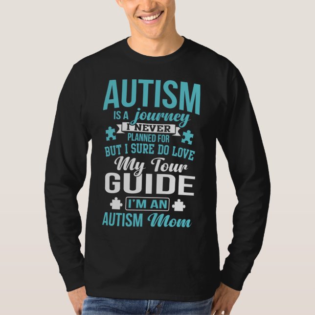 T-shirt Autisme Maman Autisme Sensibilisation sur l'autism (Devant)