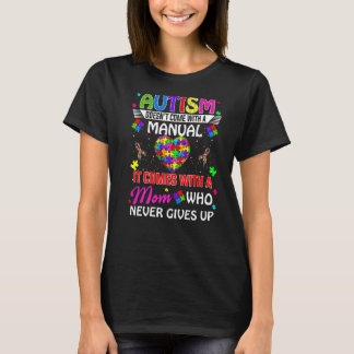 T-shirt Autisme Maman Femmes Sensibilisation sur l'autisme