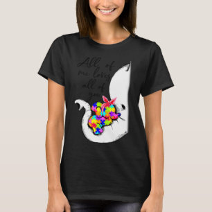 T-shirt Autisme Moi Tous Vous Aime Tous