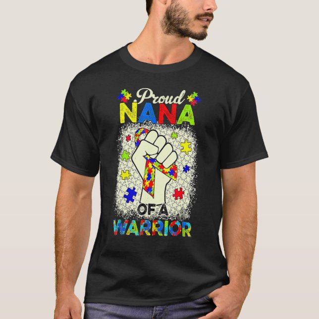 T-shirt Autisme Nana De Sensibilisation sur l'autisme Guer (Devant)