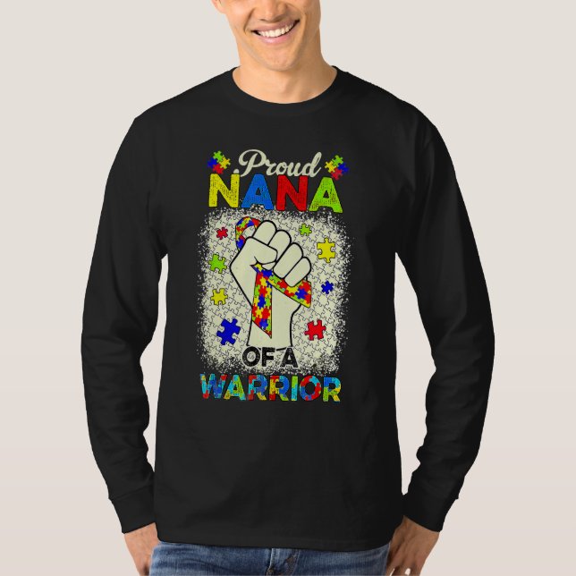 T-shirt Autisme Nana De Sensibilisation sur l'autisme Guer (Devant)