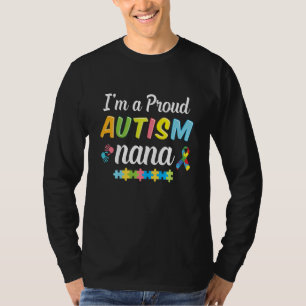 T-shirt Autisme Nana Sensibilisation Pour Moi Je Suis Fier