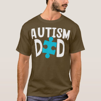 T-shirt Autisme Papa Chemise Sensibilisation sur l'autisme