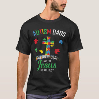 T-shirt Autisme Père Fils Père Autistique Kid Sensibilisat