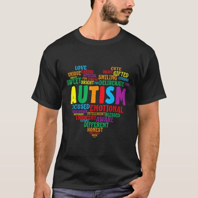 T-shirt Autisme-Prise de conscience de l'autisme s (Devant)