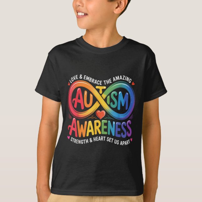 T-shirt Autisme sensibilisation autistique  (Devant)