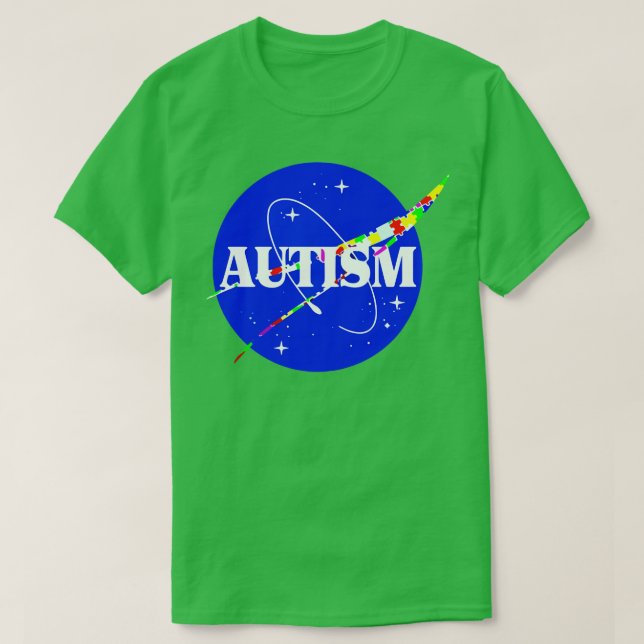 T-shirt Autisme spatial (Design devant)