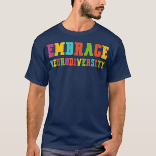 T-shirt Autisme TDAH vintage TSA Embrasser la neurodiversi