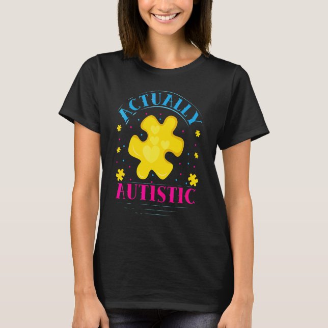 T-shirt Autiste (Devant)