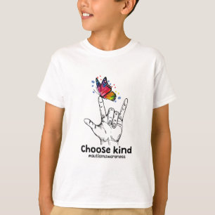 T-shirt Autiste   Choisir le papillon de Sensibilisation s