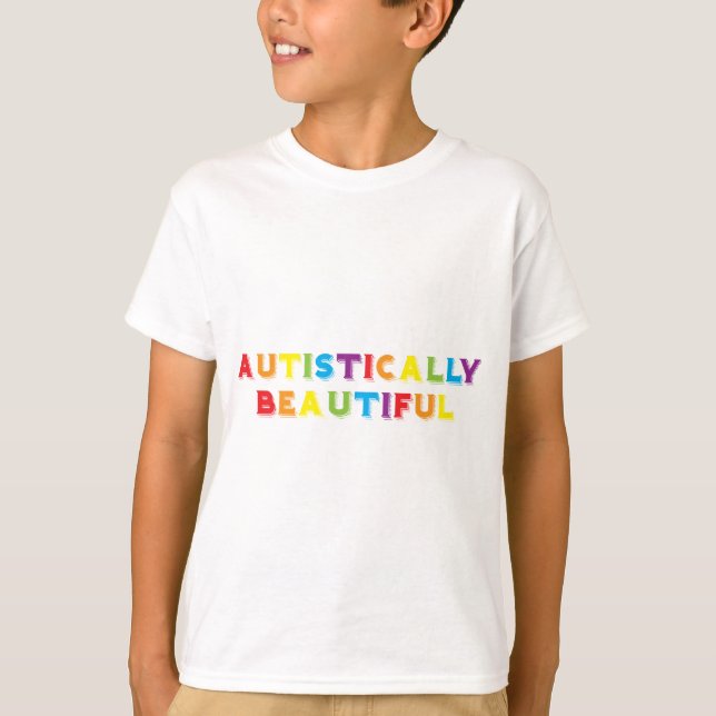 T-shirt Autistement Belle (Devant)