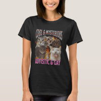 Autistic et Gay Funny Cat meme Bootleg Graphisme