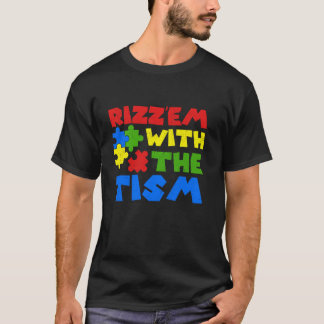 T-shirt Autistic Rizz Rizz em avec le Mème Tisme Autism Aw
