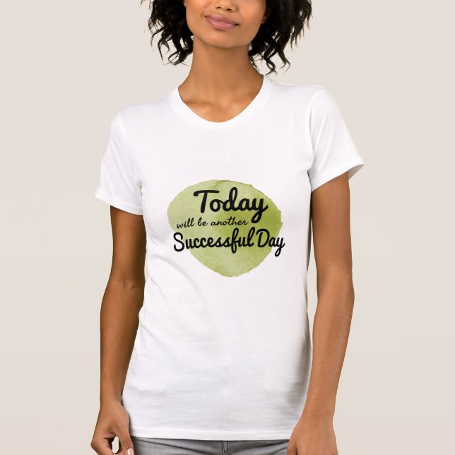 T-shirt auto-acceptation citations motivantes (Devant)