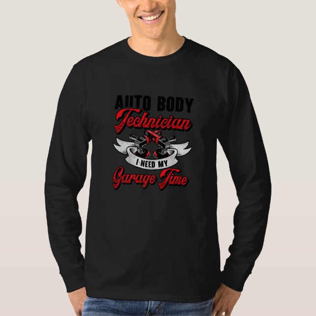 T-shirt Auto Body Technician Vehicle Repair Car Maintenanc (Devant)