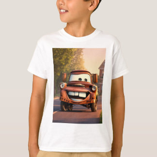 T-shirt Auto Persona : Tee Portrait Humain Turned-Car
