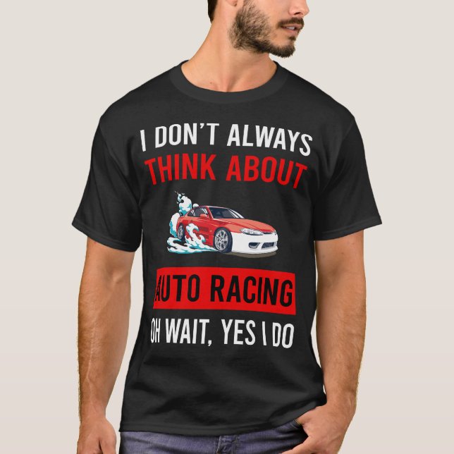 T-shirt Auto Racing Automotive Automotive Autosport Motors (Devant)