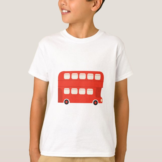 T-shirt Autobus à  impériale (Devant)