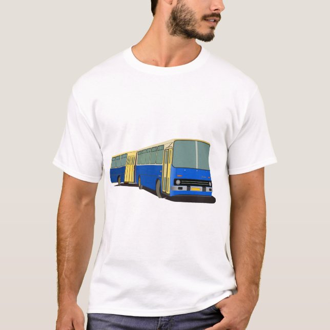 T-shirt Autobus articulé Ikarus 280 (Devant)