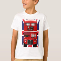 Autobus de Londres avec Union Jack