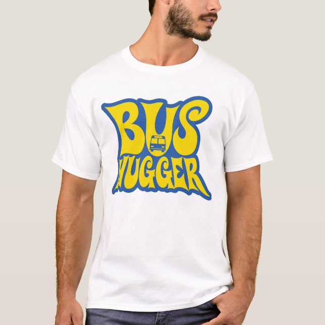 T-shirt Autobus Hugger de CPT avec le texte jaune (Devant)