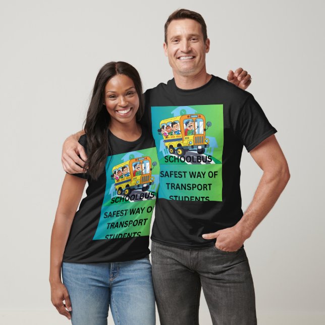T-SHIRT AUTOBUS SCOLAIRE (Unisexe)