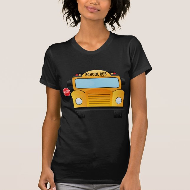 T-shirt autobus scolaire (Devant)