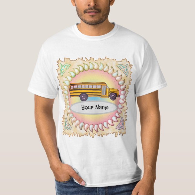 T-shirt autobus scolaire (Devant)