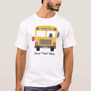 T-shirt Autobus scolaire personnalisable