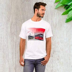 T-shirt Autobus urbains Red Green Coaches sur Urban Street