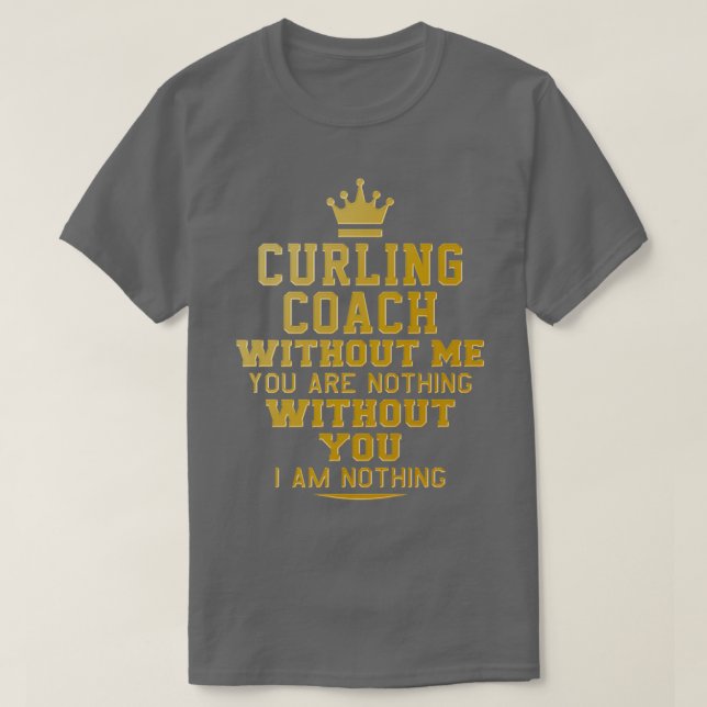 T-shirt Autocar de curling (Design devant)