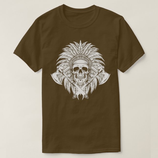 T-shirt Autochtone américain (1) (Design devant)