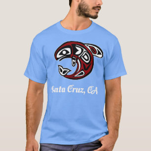 T-shirt Autochtone Américain Cruz Père Noël Ca Tribal