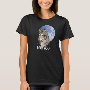 T-shirt Autochtone-Américain tribu indigène Wolf Wildlife 