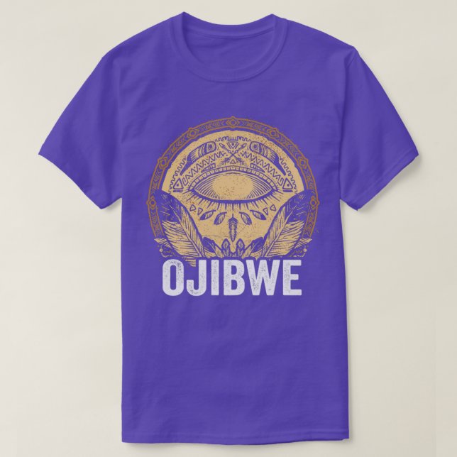 T-shirt Autochtone d'Ojibwe (Design devant)