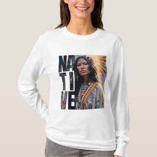 T-shirt Autochtone (fierté amérindienne)