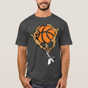 T-shirt Autocollant de basketball de tir actif 2