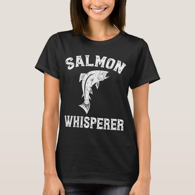 T-shirt Autocollant de chat de poisson d'amour (Devant)