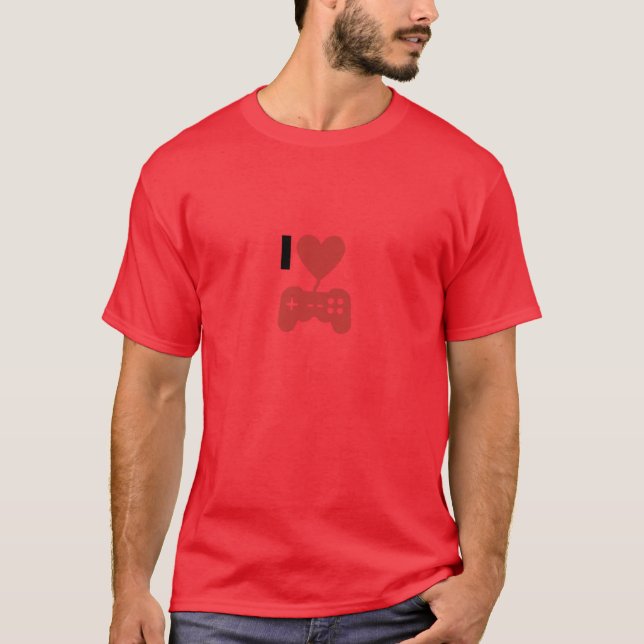 T-shirt autocollant de jeu rétro rétro (Devant)