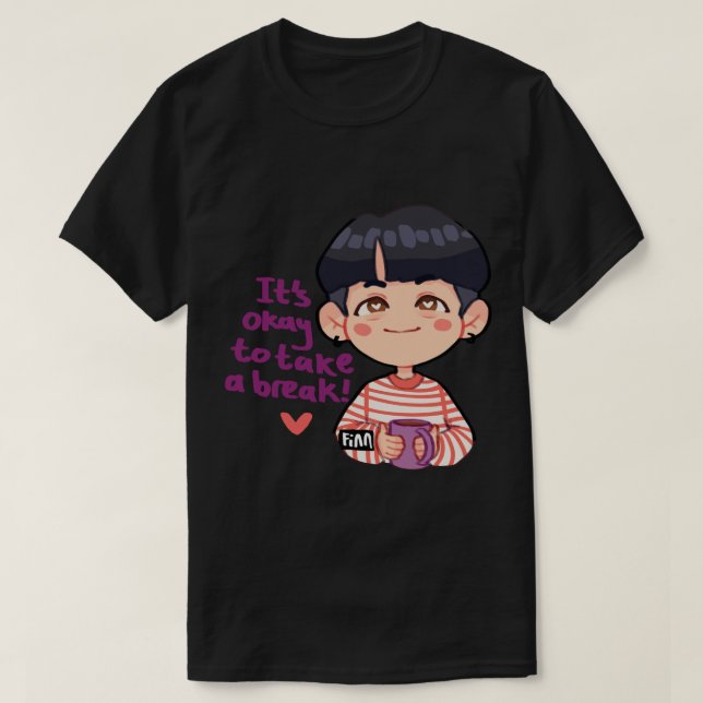 T-shirt Autocollant de position de Seo Changbin pour enfan (Design devant)