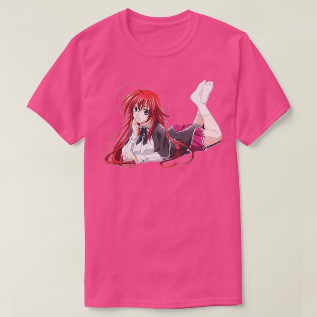 T-shirt Autocollant de rétro-collant Dxd Rias (Design devant)