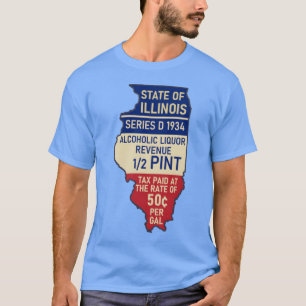T-shirt Autocollant de taxe sur les boissons alcoolisées d