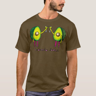 T-shirt autocollant de toast à l'avocat
